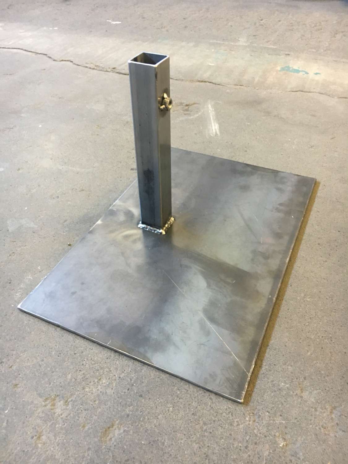 Outdoor Table Leg Stands Bent Metal Works
